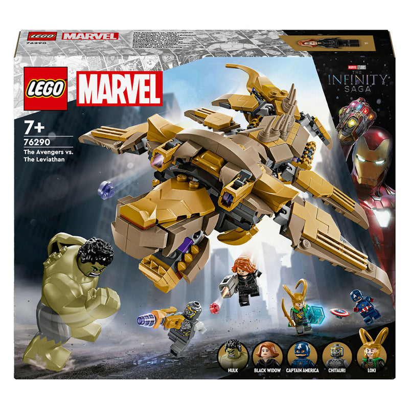 Afbeelding laden in galerijviewer, Lego super heroes 76290 de avengers vs. de leviathan
