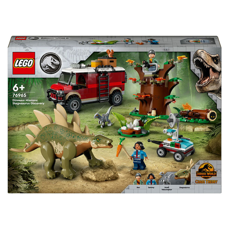 Afbeelding laden in galerijviewer, Lego jurassic world 76965 dinosaurusmissies: stegosaurus ontdekking
