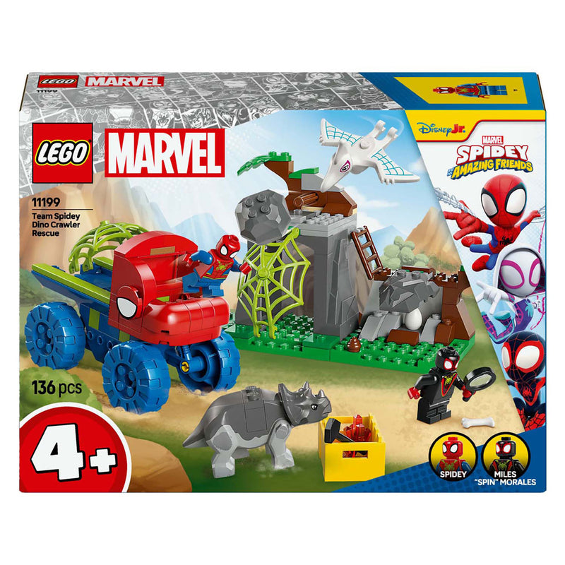 Afbeelding laden in galerijviewer, Lego spidey 11199 team spidey reddingsmissie met dinotruck
