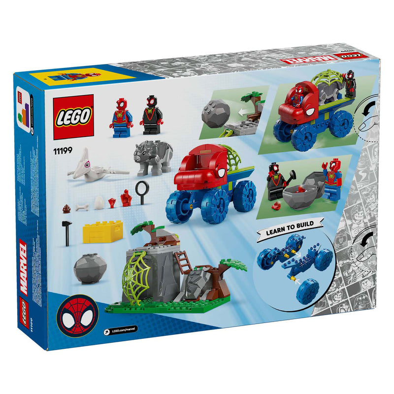 Afbeelding laden in galerijviewer, Lego spidey 11199 team spidey reddingsmissie met dinotruck
