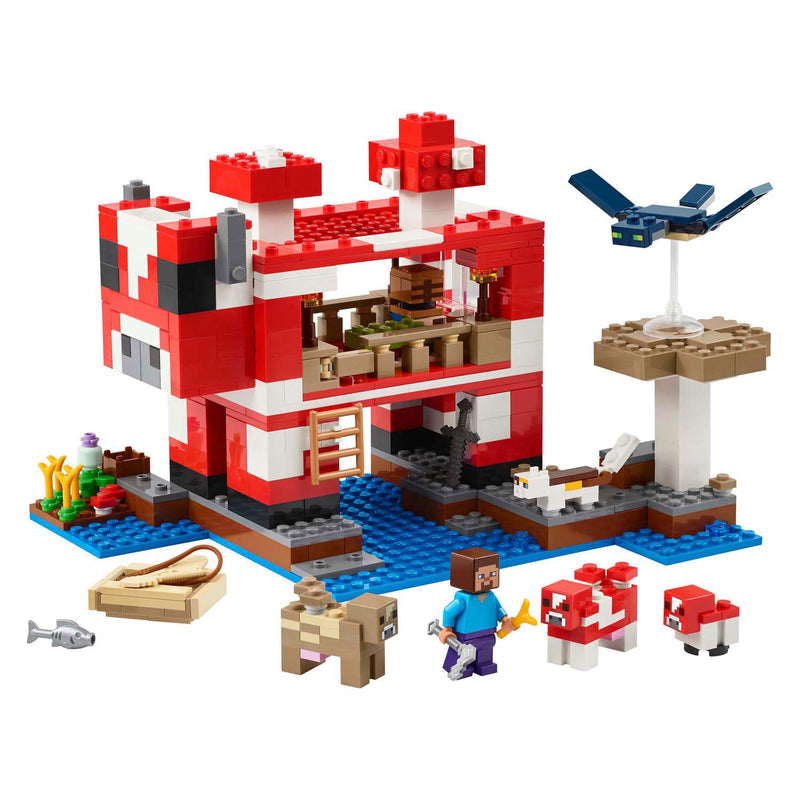 Afbeelding laden in galerijviewer, Lego minecraft het mooshroom huis - 21270
