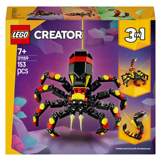 Lego creator 3in1 wilde dieren: spannende spin - 31159