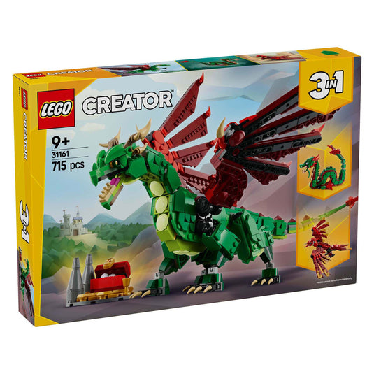 Lego creator 3in1 middeleeuwse draak - 31161