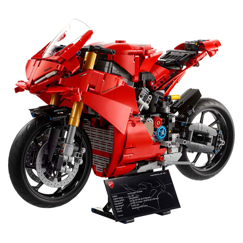 Afbeelding laden in galerijviewer, Lego technic 42202 ducati panigale v4 s motor
