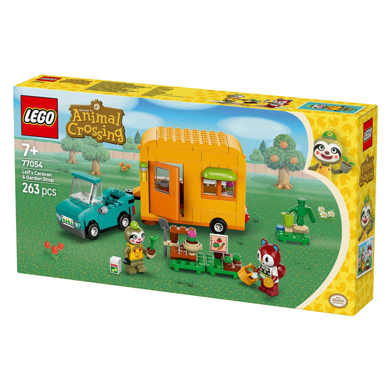 Afbeelding laden in galerijviewer, Lego animal crossing 77054 leifs caravan en winkel

