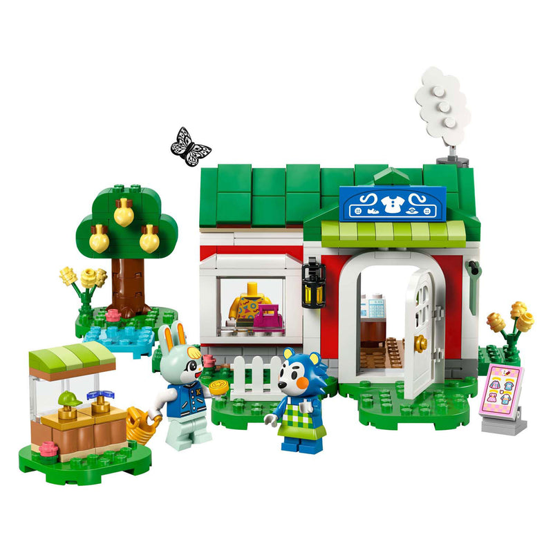 Afbeelding laden in galerijviewer, Lego animal crossing kleermakerij van de zusjes able creatief speelgoed voor kinderen 77055
