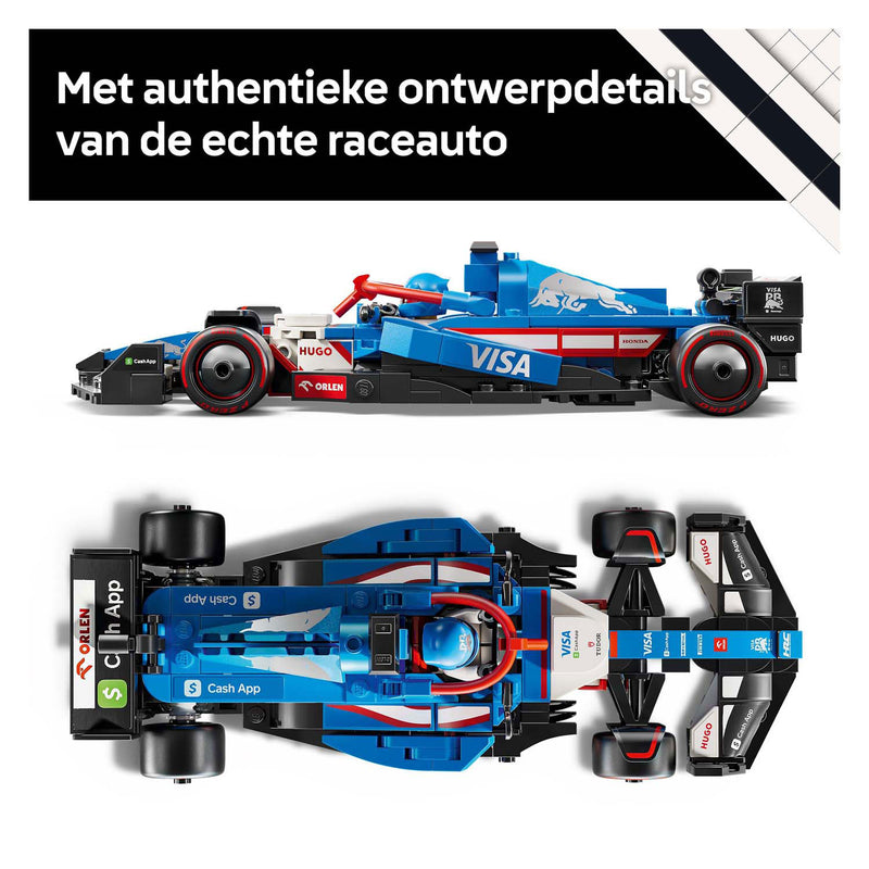 Afbeelding laden in galerijviewer, Lego speed champions visa cash app rb vcarb 01 f1 racewagen set - 77246
