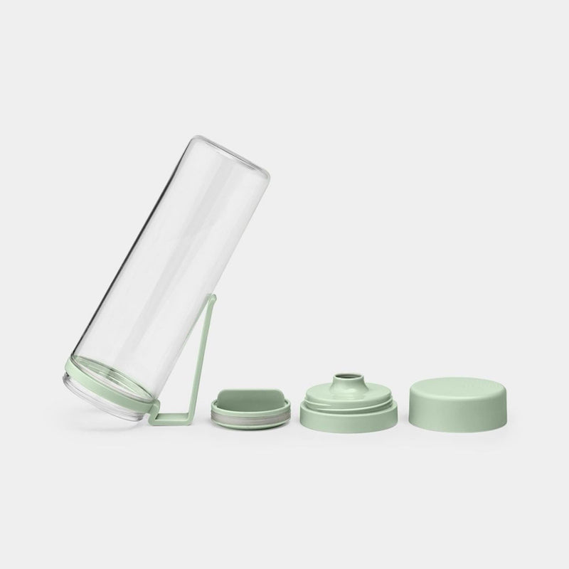 Afbeelding laden in galerijviewer, Brabantia make take waterfles met zeef 0,5l jade green
