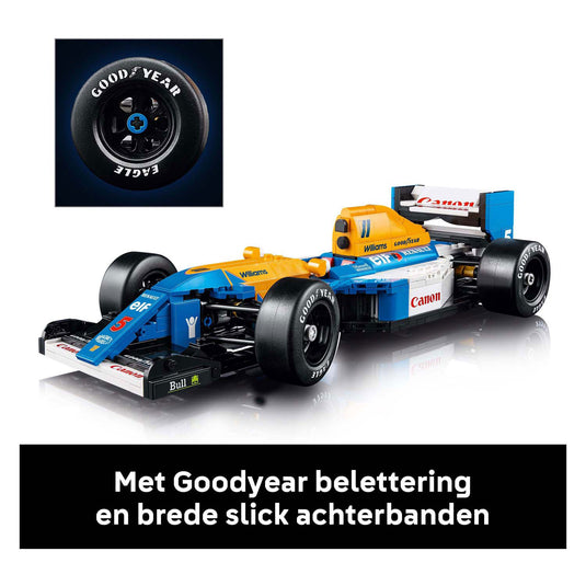 Lego icons williams racing fw14b en nigel mansell formule 1 auto - 10353
