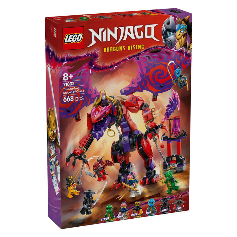Afbeelding laden in galerijviewer, Lego ninjago 71832 thunderfang dragon of chaos
