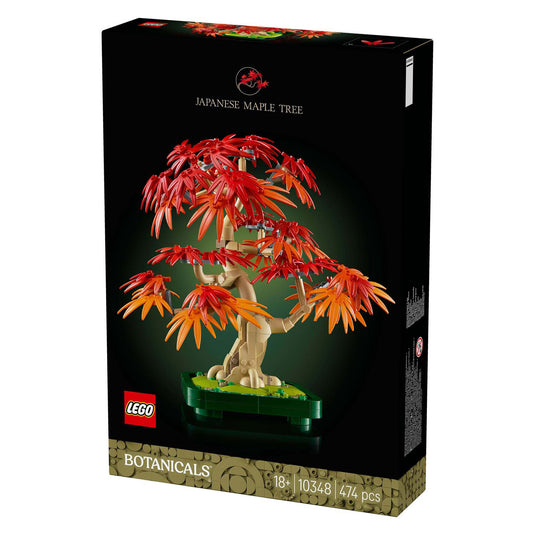 Lego the botanical collection - japanse esdoorn bonsaiboompje constructiespeelgoed (10348)