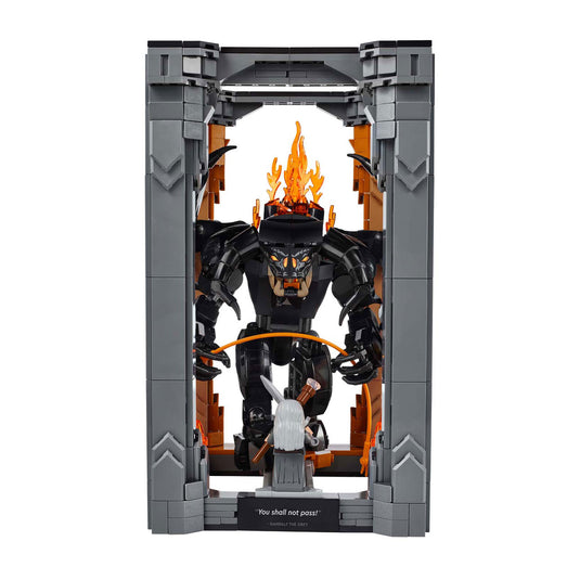 Lego icons boekensteun: the lord of the rings – balrog set - 10367