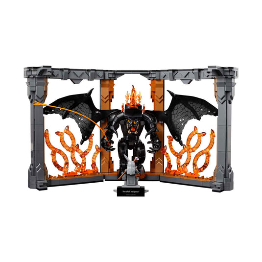 Lego icons boekensteun: the lord of the rings – balrog set - 10367