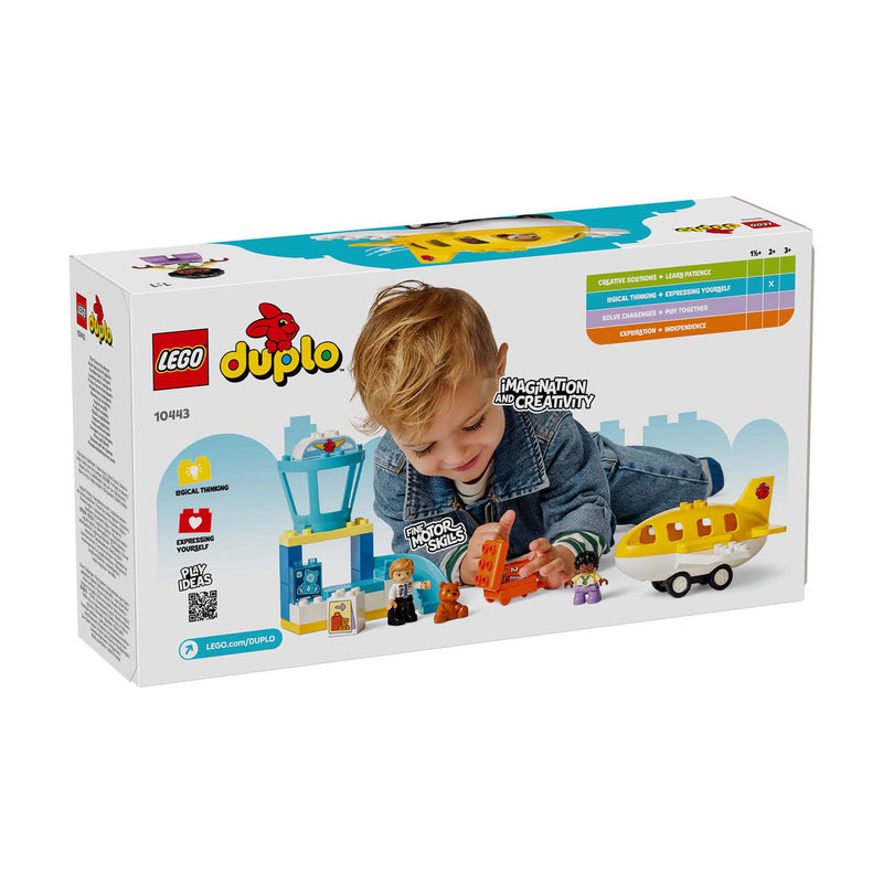 Afbeelding laden in galerijviewer, Lego duplo voor het eerst op het vliegveld educatief speelgoed voor peuters 10443
