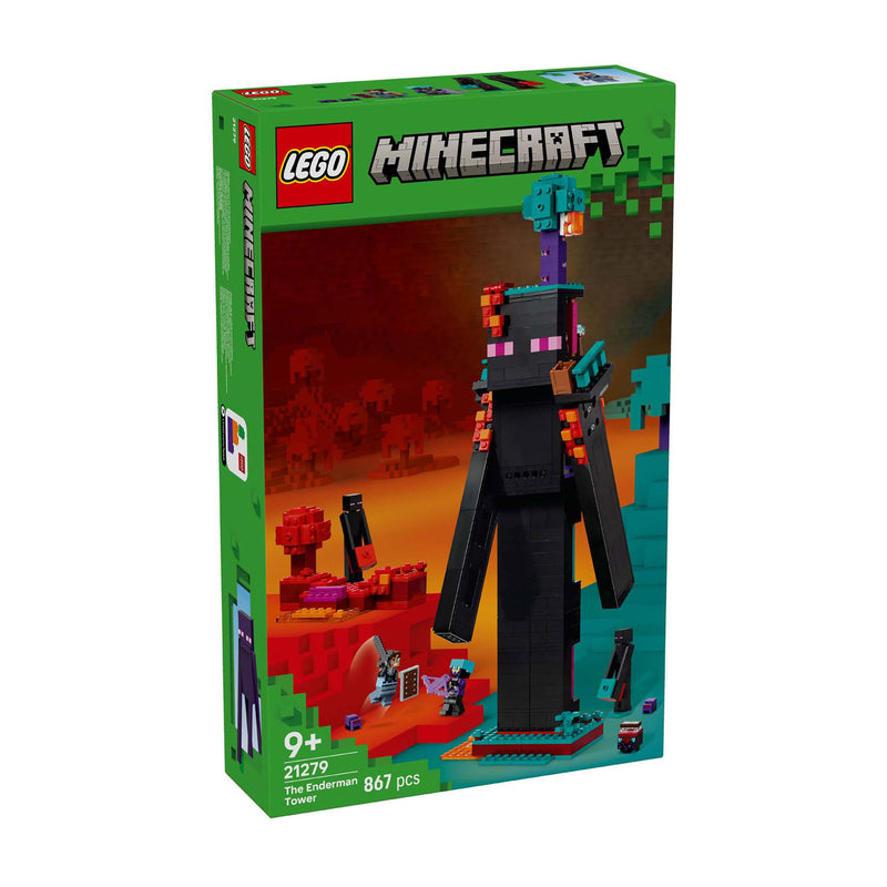 Afbeelding laden in galerijviewer, Lego minecraft 2in1 de enderman toren speelgoed voor kinderen - 21279
