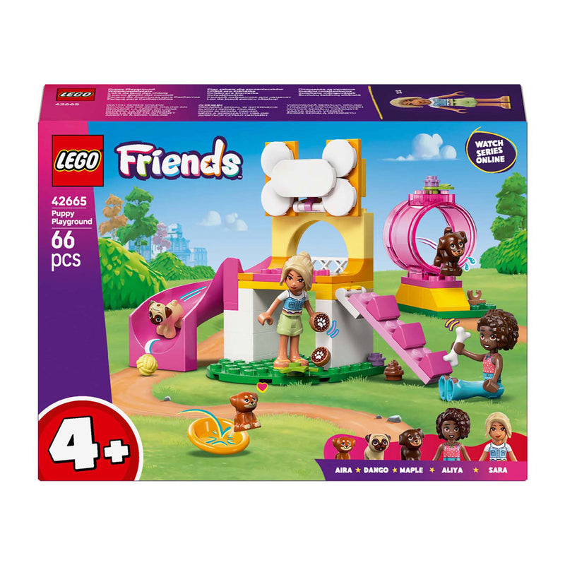 Afbeelding laden in galerijviewer, Lego friends hondenspeeltuin rollenspel bouwpakket - 42665
