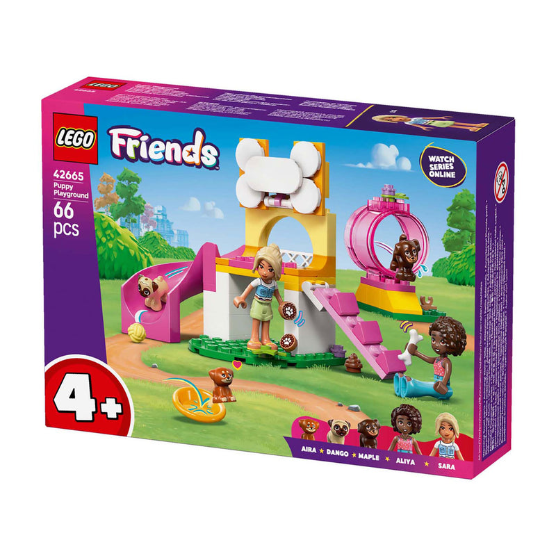 Afbeelding laden in galerijviewer, Lego friends hondenspeeltuin rollenspel bouwpakket - 42665
