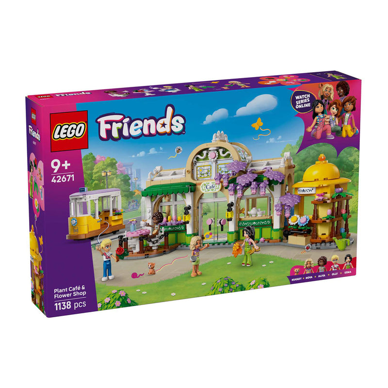 Afbeelding laden in galerijviewer, Lego ® friends plantencafé en bloemenwinkel bouwset - 42671
