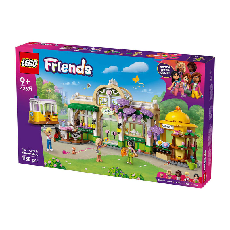Afbeelding laden in galerijviewer, Lego ® friends plantencafé en bloemenwinkel bouwset - 42671
