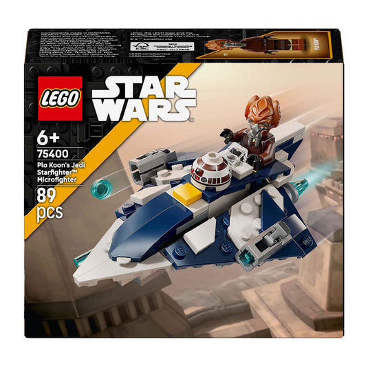 Lego star wars plo koons jedi starfighter microfighter bouwbaar speelgoed voor kinderen 75400