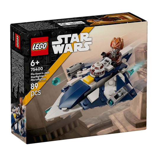 Lego star wars plo koons jedi starfighter microfighter bouwbaar speelgoed voor kinderen 75400