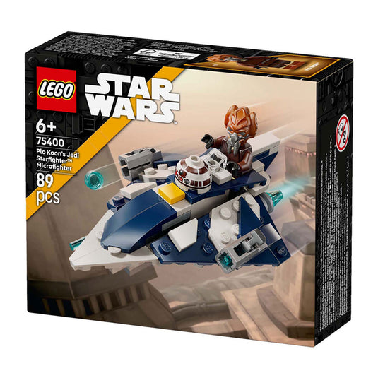Lego star wars plo koons jedi starfighter microfighter bouwbaar speelgoed voor kinderen 75400