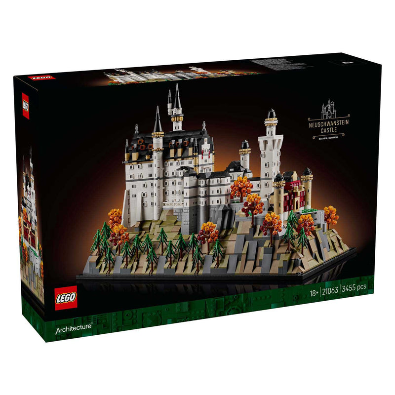 Afbeelding laden in galerijviewer, Lego ® architecture slot neuschwanstein verzamelset - 21063
