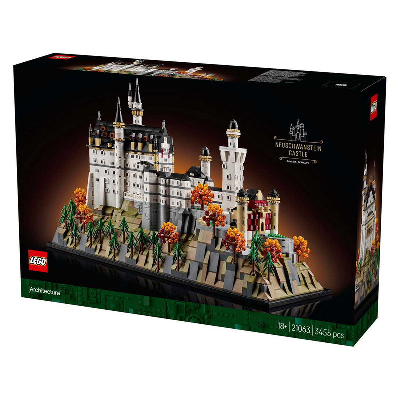 Afbeelding laden in galerijviewer, Lego ® architecture slot neuschwanstein verzamelset - 21063
