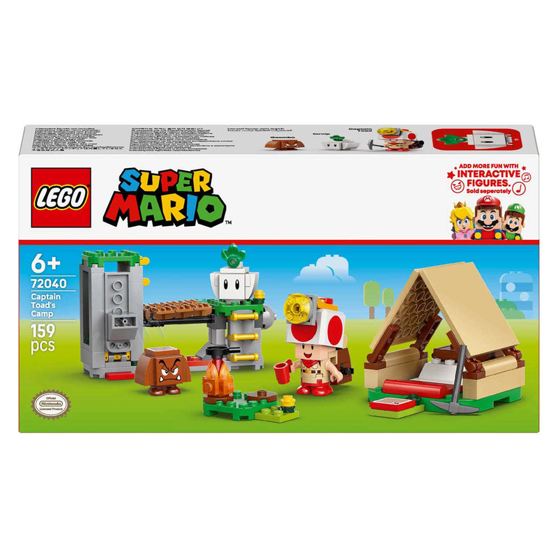 Afbeelding laden in galerijviewer, Lego super mario - toad-baas' kampeerplaats constructiespeelgoed (72040)
