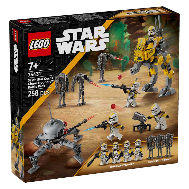 Afbeelding laden in galerijviewer, Lego star wars 75431 327th star corps clone troopers battle pack
