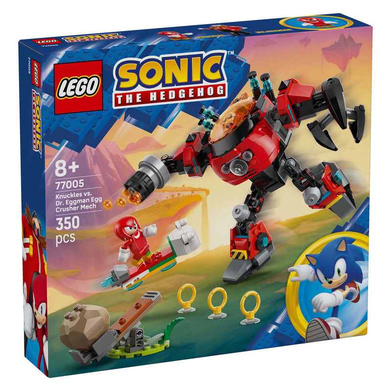 Afbeelding laden in galerijviewer, Lego ® sonic the hedgehog™ knuckles vs. dr. eggman egg crusher mecha - 77005
