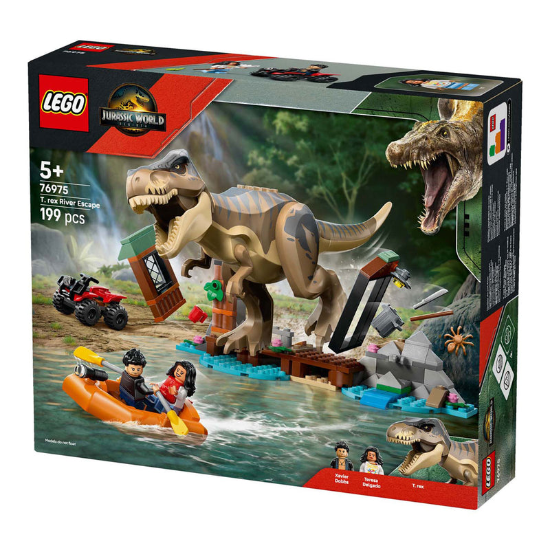 Afbeelding laden in galerijviewer, Lego jurassic world 76975 t. rex rivierontsnapping
