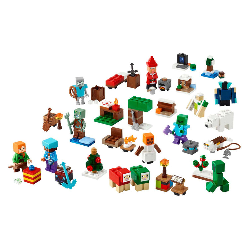 Afbeelding laden in galerijviewer, Lego minecraft 21280 adventkalender 2025
