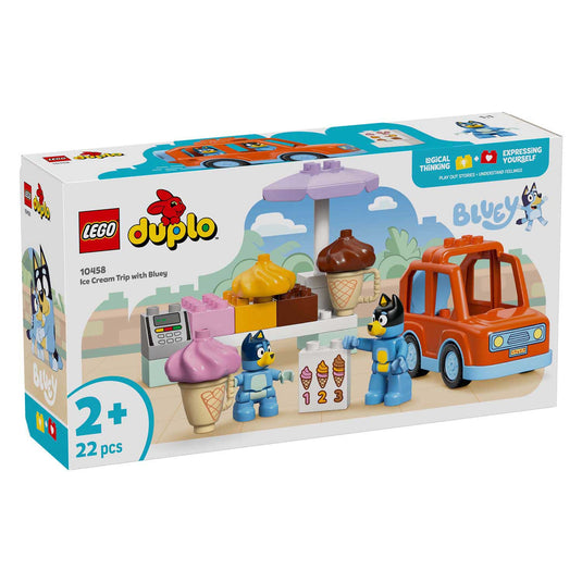 Lego ® duplo® bluey een ijsje halen met bluey - 10458