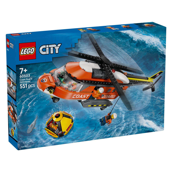 Afbeelding laden in galerijviewer, Lego city exploration 60503 kustwacht helikopter
