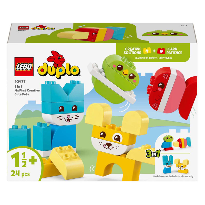 Afbeelding laden in galerijviewer, Lego duplo 10477 3-in-1 mijn eerste creatieve huisdieren
