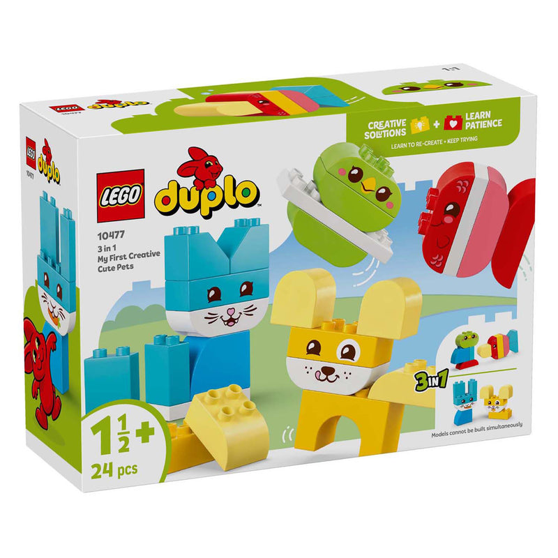 Afbeelding laden in galerijviewer, Lego duplo 10477 3-in-1 mijn eerste creatieve huisdieren
