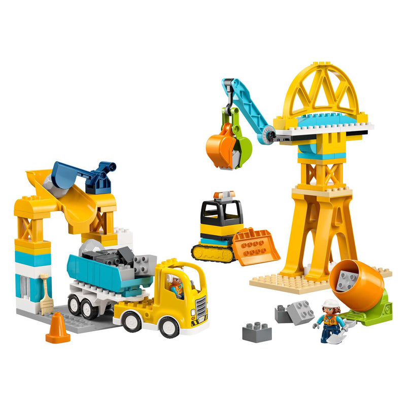 Afbeelding laden in galerijviewer, Lego duplo town 10476 - bouwplaats - meisjes en jongens - multicolor
