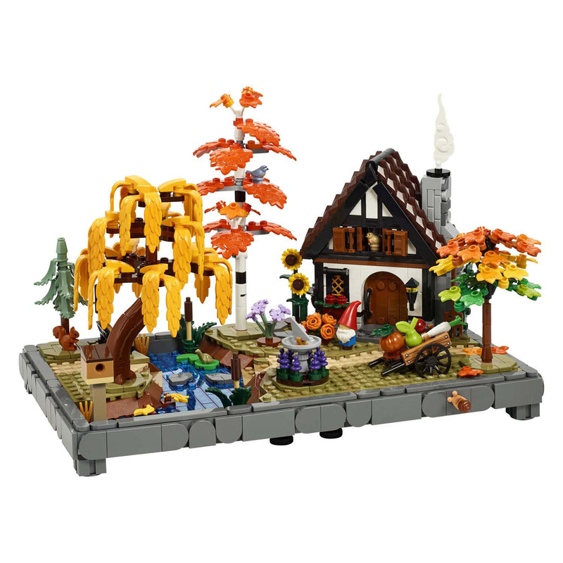 Afbeelding laden in galerijviewer, Lego icons herfsttuin met cottage
