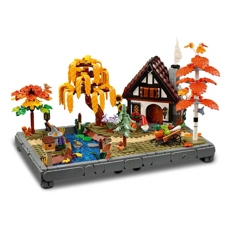 Afbeelding laden in galerijviewer, Lego icons herfsttuin met cottage
