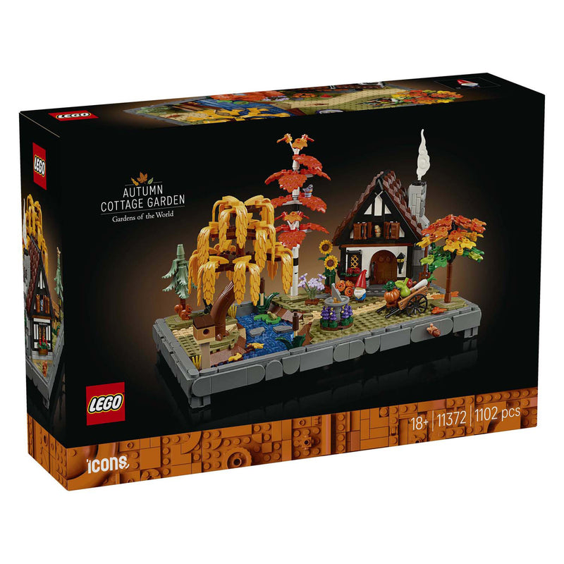 Afbeelding laden in galerijviewer, Lego icons herfsttuin met cottage
