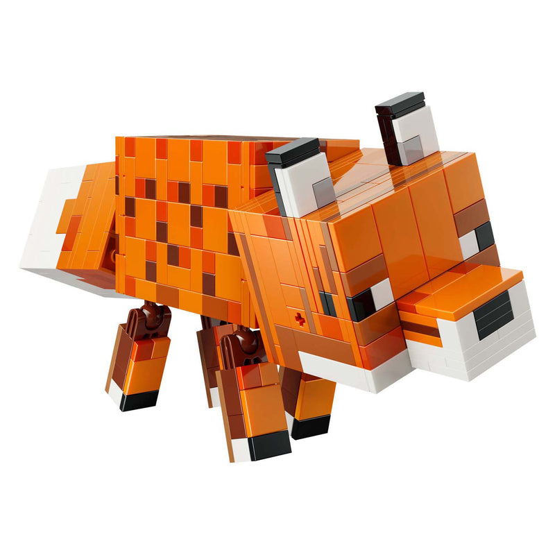 Afbeelding laden in galerijviewer, Lego minecraft de vos kinderkamer decoratie en dieren speelgoed voor kinderen - 21588
