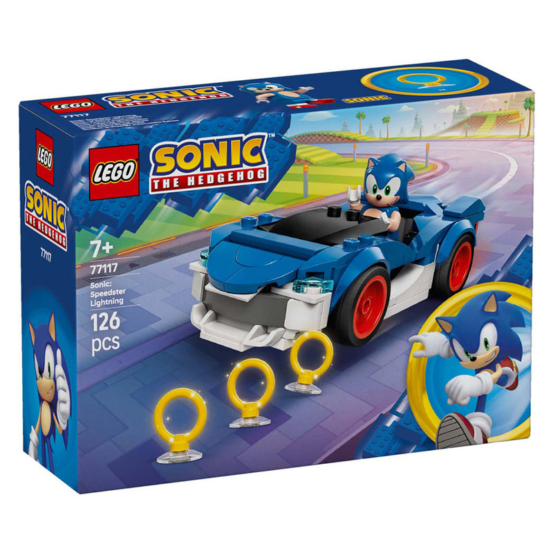 Afbeelding laden in galerijviewer, Lego sonic the hedgehog 77117 sonics auto: speed star lightning
