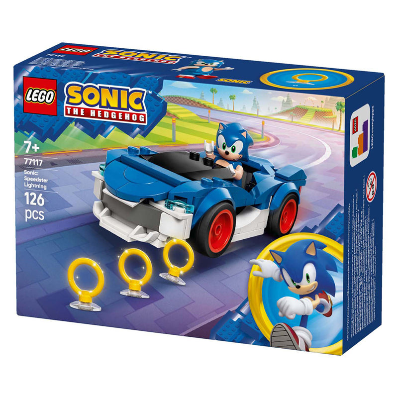 Afbeelding laden in galerijviewer, Lego sonic the hedgehog 77117 sonics auto: speed star lightning
