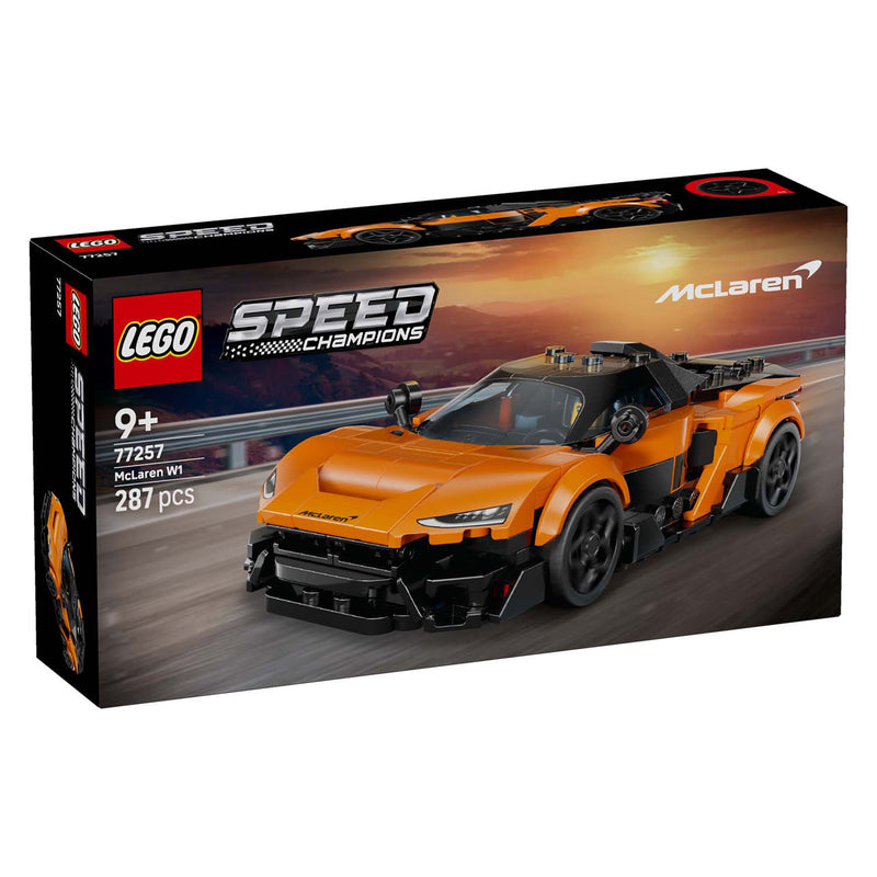 Afbeelding laden in galerijviewer, Lego ® speed champions mclaren w1 – de echte supercar met 1 minifiguur - raceauto - 77257
