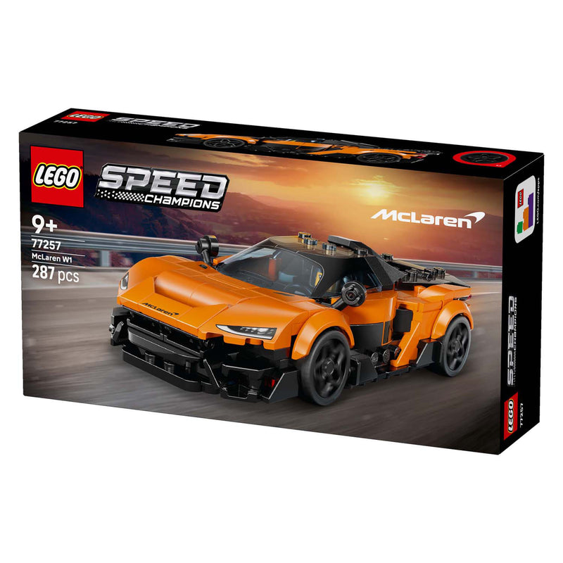 Afbeelding laden in galerijviewer, Lego ® speed champions mclaren w1 – de echte supercar met 1 minifiguur - raceauto - 77257
