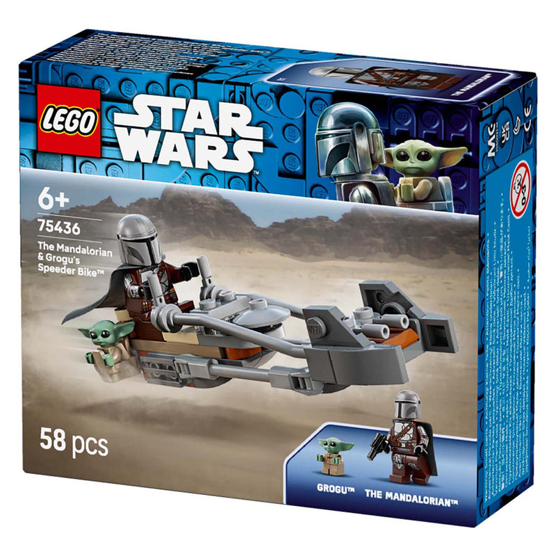 Afbeelding laden in galerijviewer, Lego star wars 75436 mandalorian en grogu's speederbike
