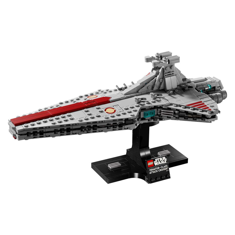 Afbeelding laden in galerijviewer, Lego star wars venator-class attack cruiser - bouwpakket voor volwassenen en decoratie - 75441
