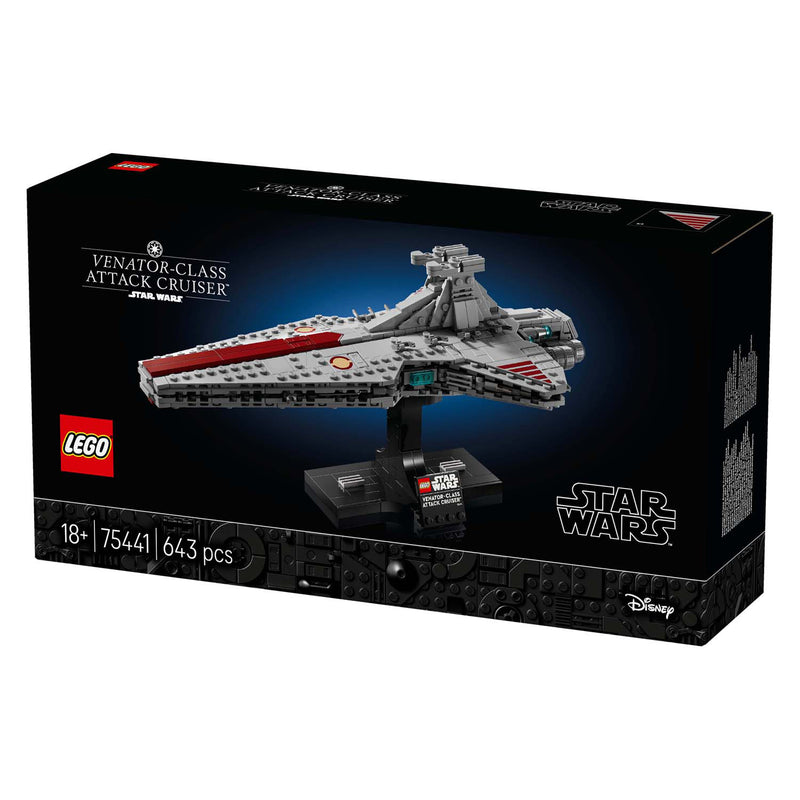 Afbeelding laden in galerijviewer, Lego star wars venator-class attack cruiser - bouwpakket voor volwassenen en decoratie - 75441
