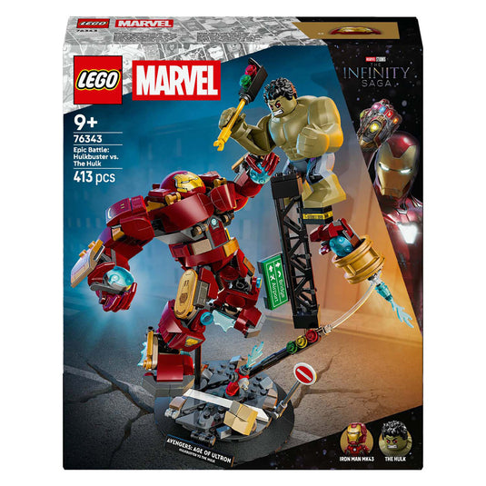 Lego super heroes 76343 marvel ultieme strijd: hulkbuster vs. hulk